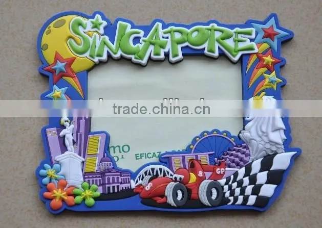 fashion christmas pvc photo frame