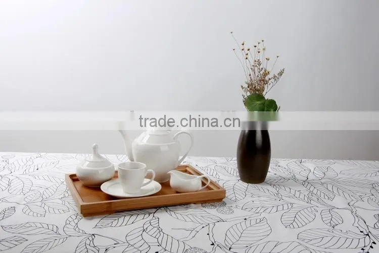 plain chafing fine China ceramic milk jar