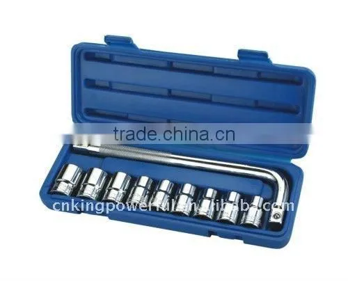 10pcs (1/2") CHROME VANADIUM blow case small hand tool sets