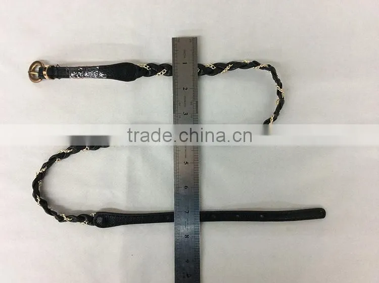 New Fashion PU Belt For Lady Women Fashion Elastic Belt