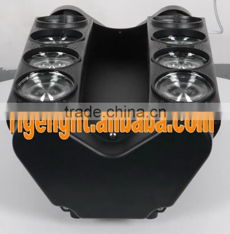 new product 8*10w dj lights moving head led beam spider light