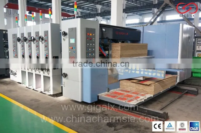 GIGA LX FGA Automatic Carton Folder Gluer Packaging Machines Online With Box Cardboard Machine