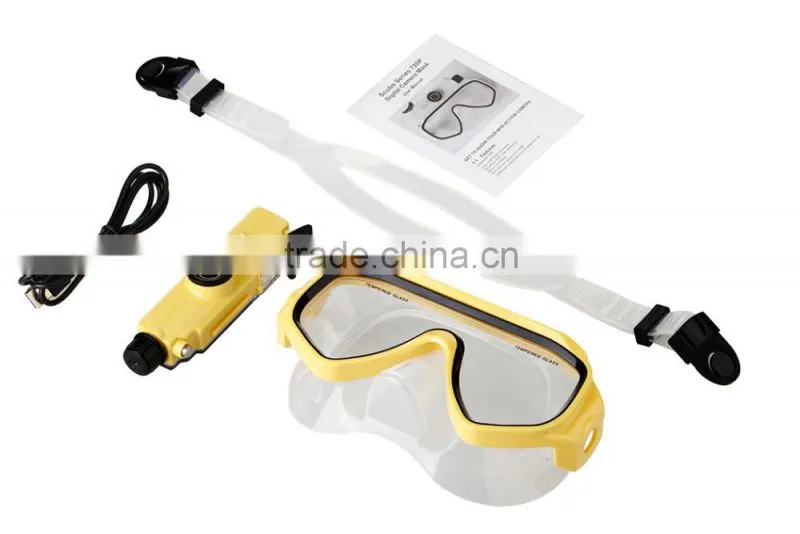 5.0 Mega Pixels 720P CMOS china supplier Underwater diving mask camera