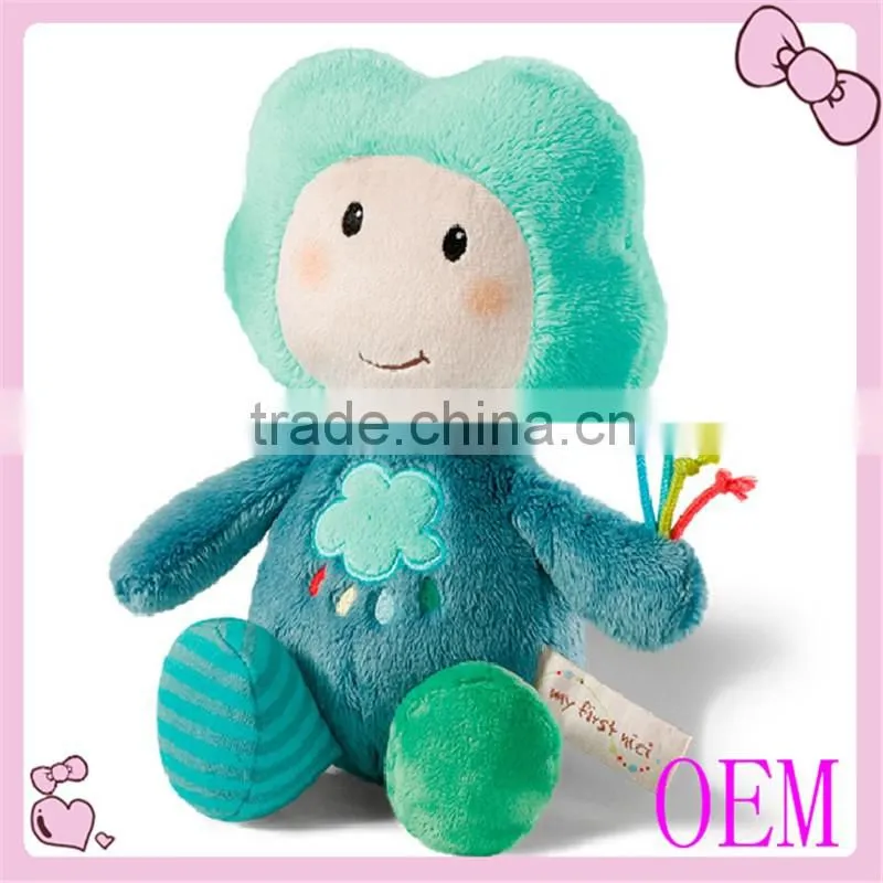2016 Custom plush doll for babies