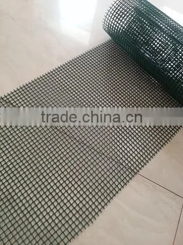 Plastic garden fence in factory