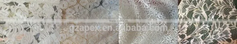 Special offer nylon polyester lace fabric for party dress