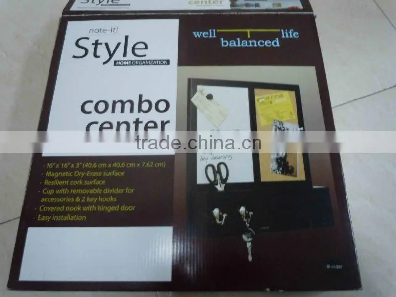 2012 latest style wooden memo board