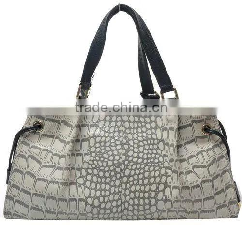 Factory price! 2012 the top newest lady CROCO handbags in the fashion design