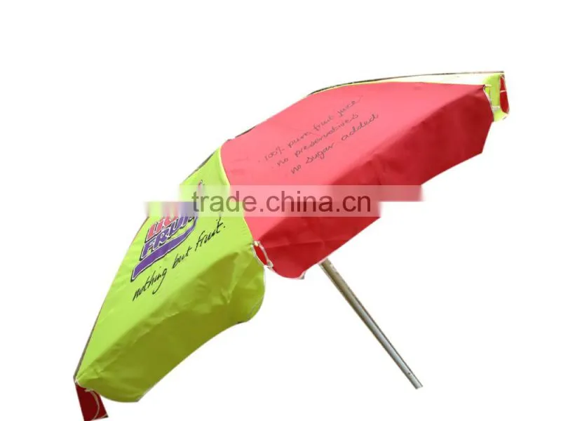 logo printing customized professional beach umbrella