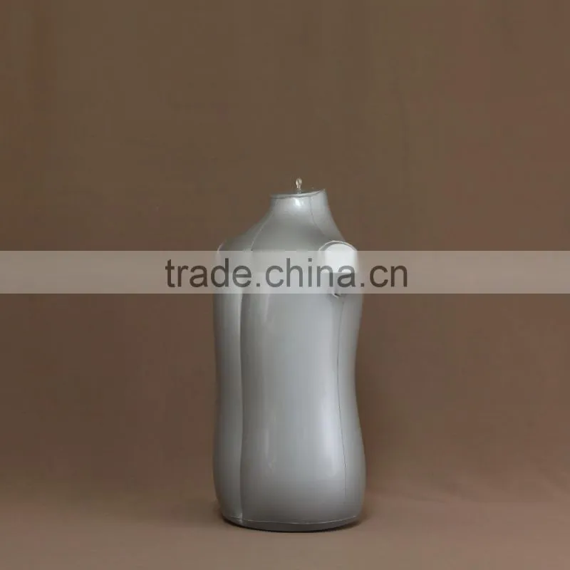 Hot Sale Inflatable children frock model headless upper-body dress form/ chrome mannequins/mannequin