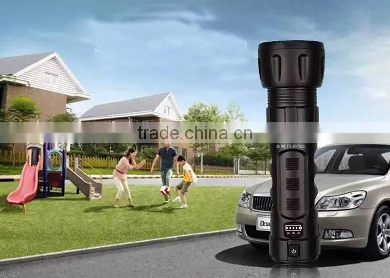 The newest product mini car jump starter with torch shape for laptop