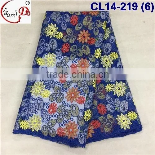 CL14-219 Elegant embroidery french lace,tulle lace fabric african french net lace fabric