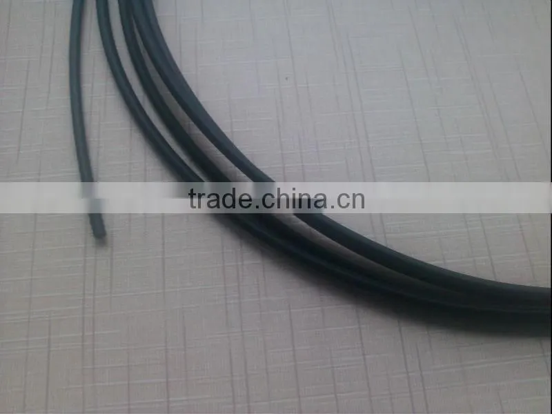 black PE jacket end glow PMMA fiber optic lights