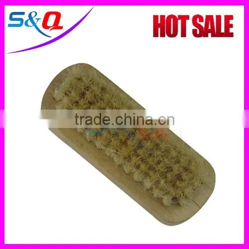 Horse hair Face bristles wooden bath body brush