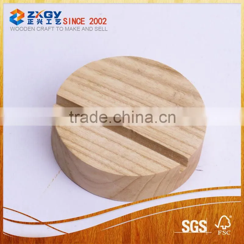 Hot sale natural ash wood base
