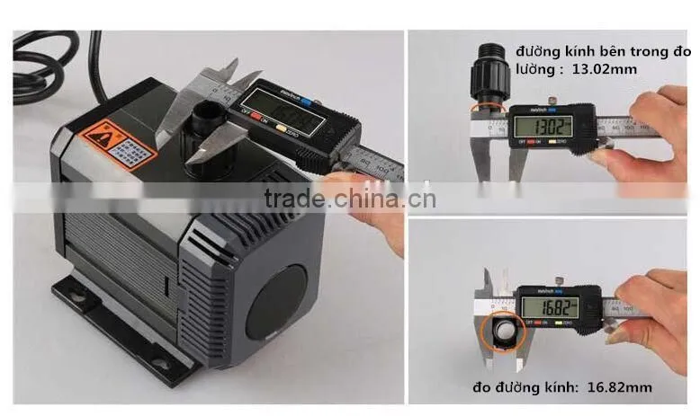 china supplier Small H-max 1.8m 24w Electric Water Pressure Pump
