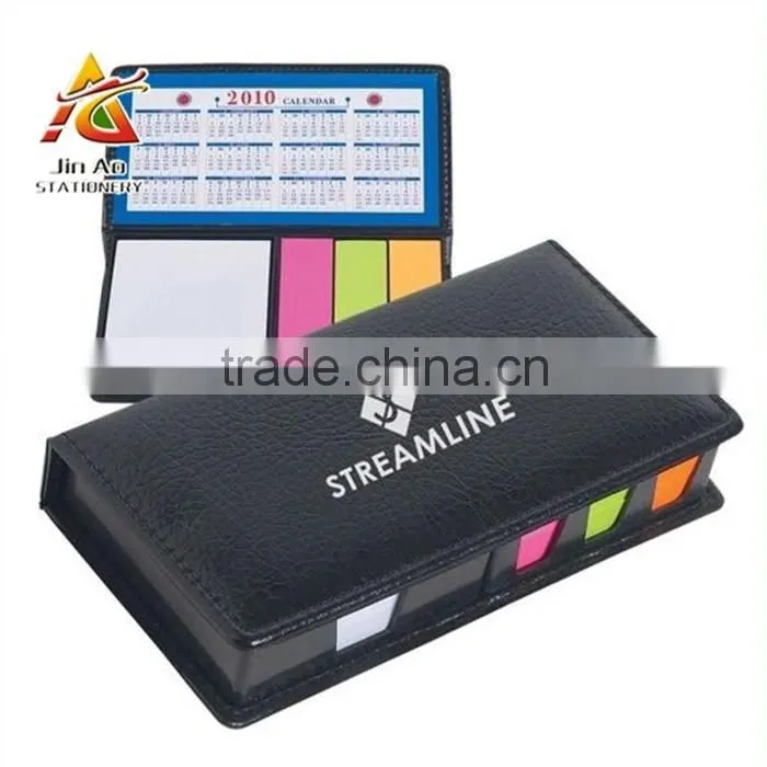 leather note cube