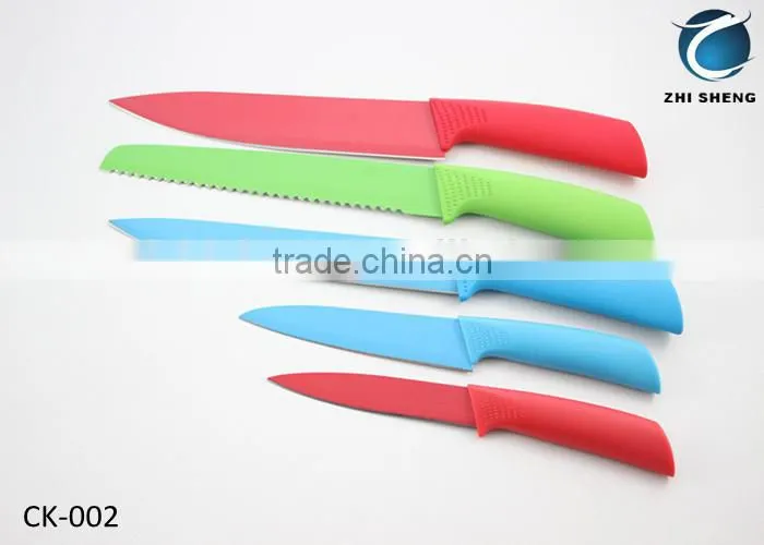 5 PCS Color Kitchen Knife Sets