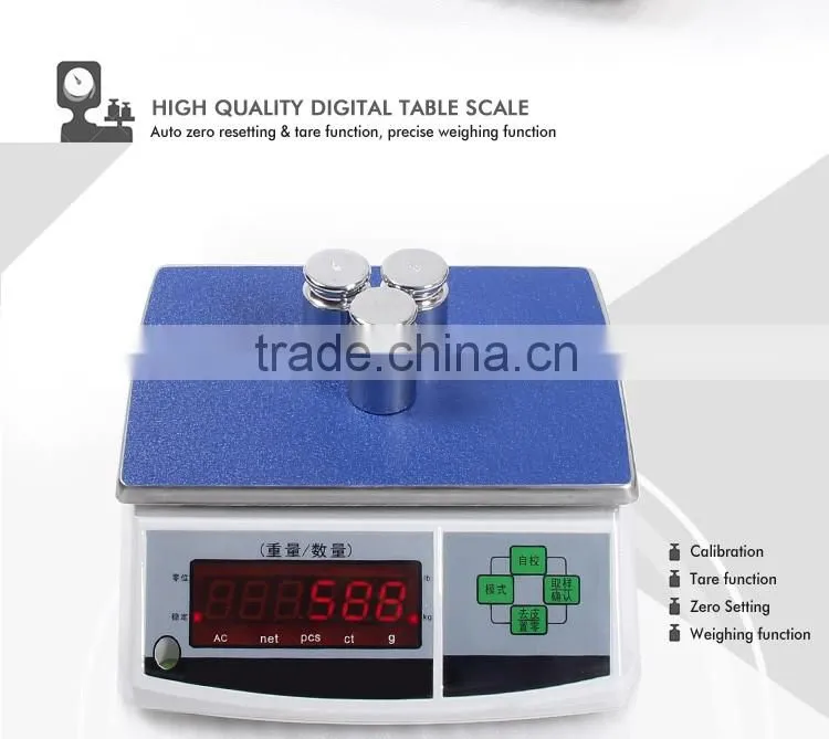 High Quality 5Kg Digital Counting Table Scale UW-T002