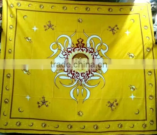 100% Cotton Plain Dyed Bed Spread