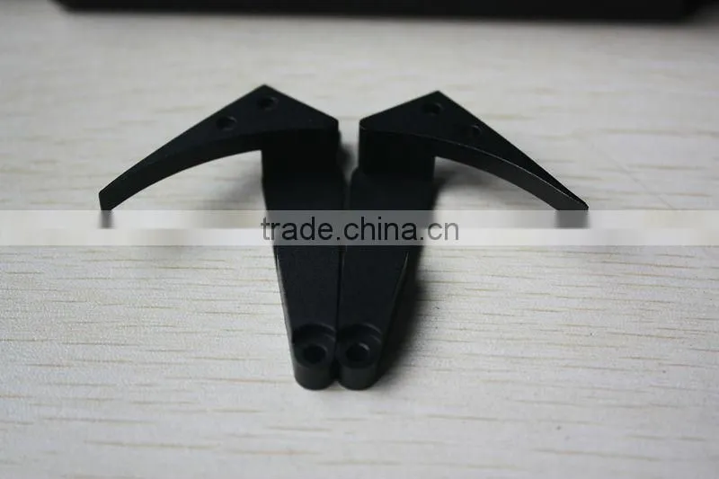 custom precision CNC machining service for high quality sheet metal aluminum milling to parts with anodizing