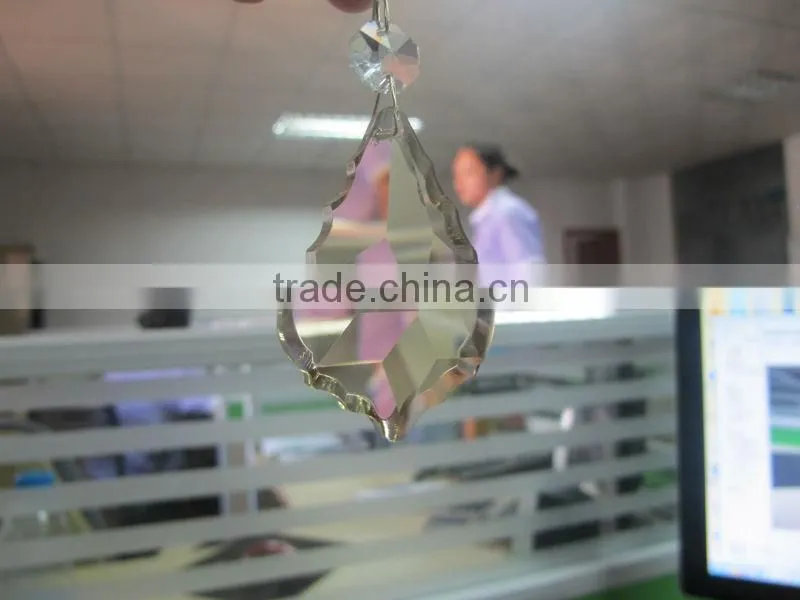 Gold Antique European Crystal Chandelier Glass Arm Candle Chandelier for Building Decoration