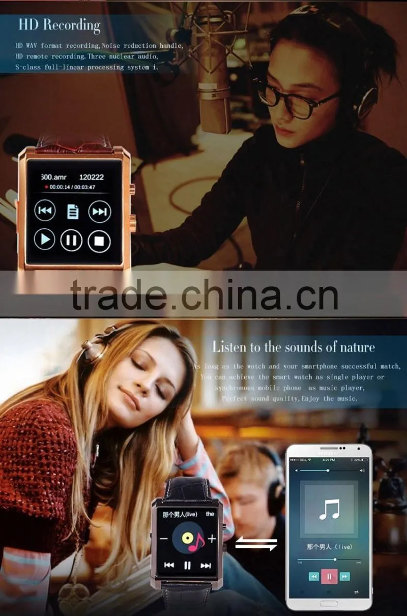 Hot Bluetooth wrist smart watch for IOS android phone with camera sync message phone call for Iphone and Android smart phone
