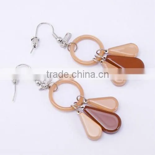 cellulose acetate earrings