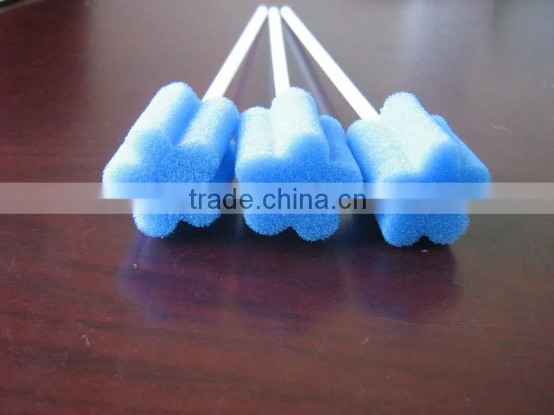 disposable foam tip applicator for medical use