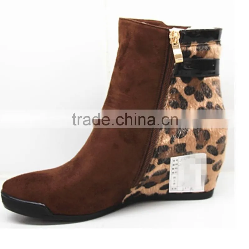sexy wedge heel boots