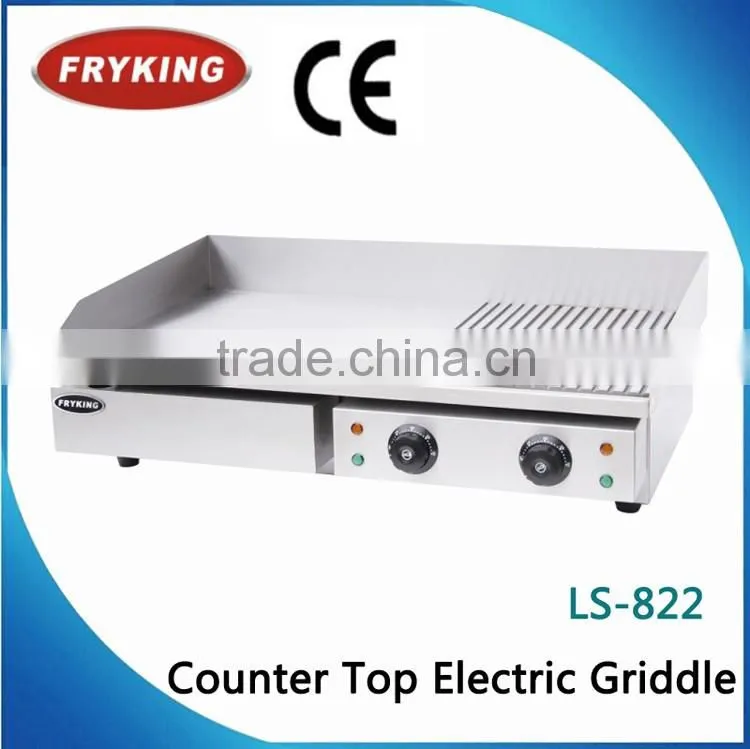 Electric Teppanyaki Fillet Steak Griddle counter Top Griddle