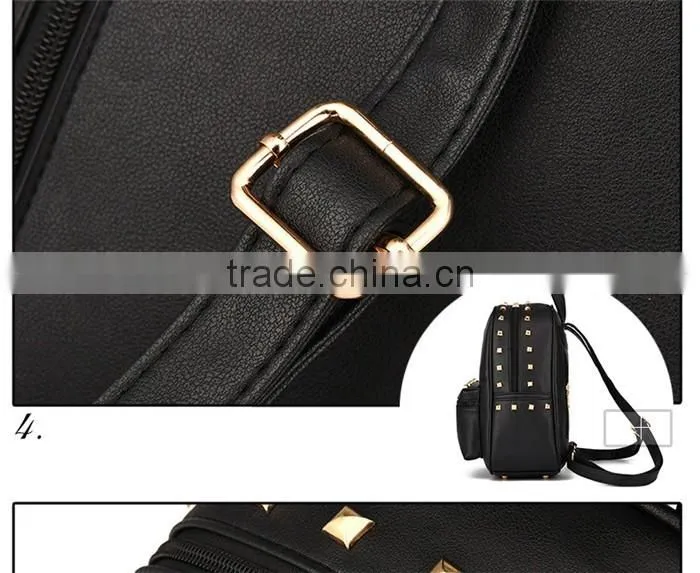 Korea style travel bag girls fashionable high school teenage backpack