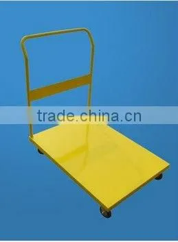 yellow hand truck,steel hand truck