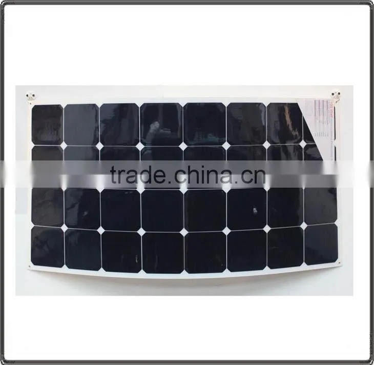 75w Monocrystalline Semi Flexible Solar Panel Module Price