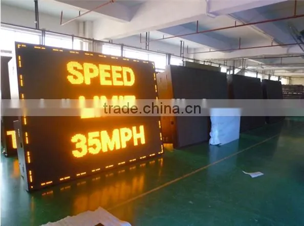 Outdoor P10 Traffic full color led display panel,road safety arrow display sign,outdoor roadside traffic led display signs board
