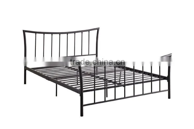 Modern Design Cheap Platform metal Bed frame Queen Double