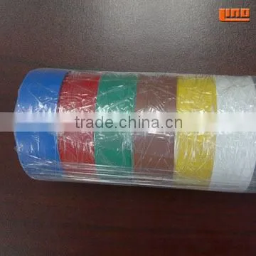 PVC tape rubber adhesive insulation tape UL,ROHS,REACH,CE lOW VOC /pvc electric tape