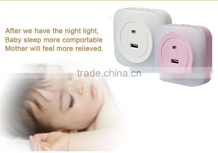 CE ROHS bedroom sensor night light