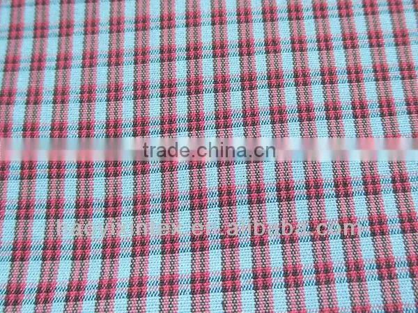 Polyester Yarn Dyed Fabric Imitation of Cotton