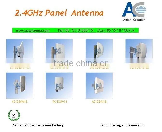 2.4G Wireless Outdoor Panel Antenna