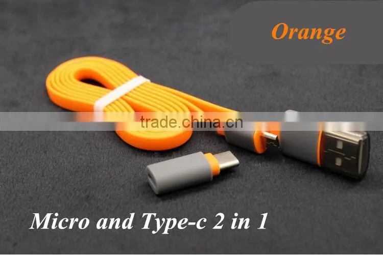 2016 new model micro and type-c 2 in1 usb type c