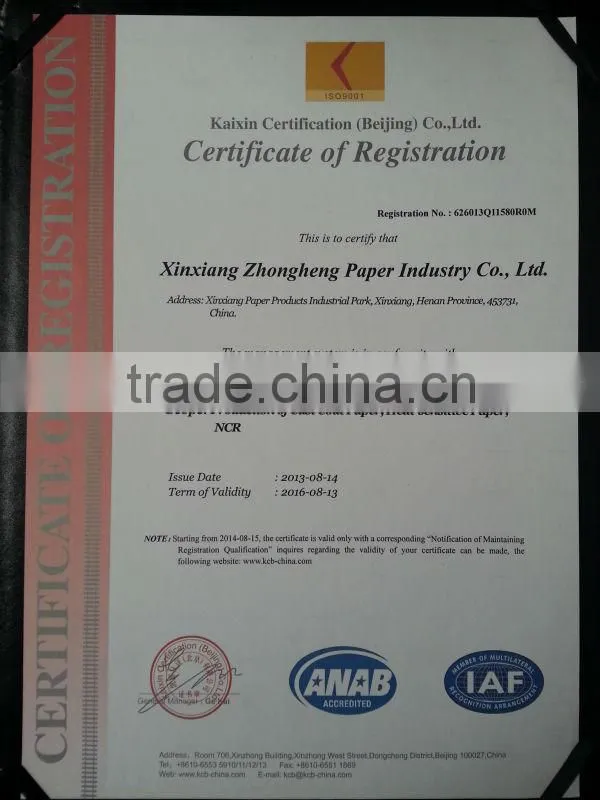 Thermal Paper For Facsimile