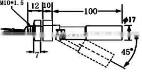 Stainless steel mini float application of water level indicator