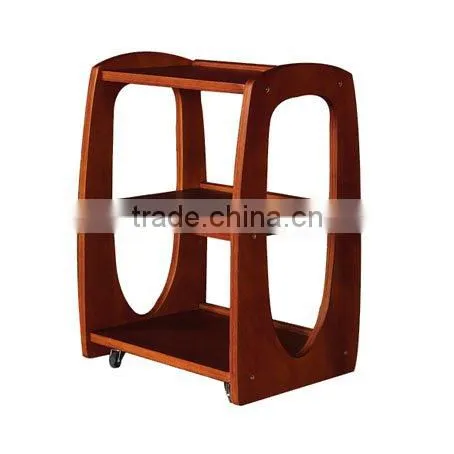 2016 New Products Beauty Spa Trolley,Solid Wooden Trolley,Salon Trolley