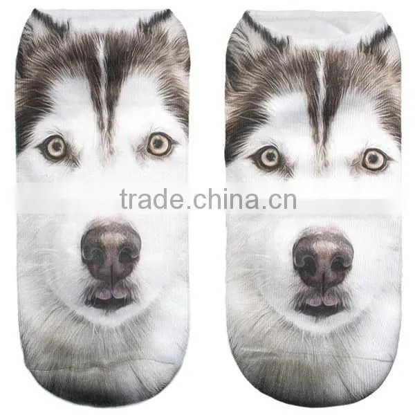 wholesale customized sublimated photo print 3d socks