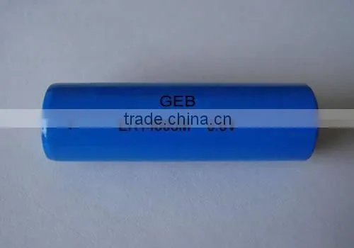 Non-recharge lithium ion battery LiSOCl2 , 3.6v lithium battery er14505 li-ion batteies cell