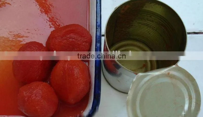 cheap wholesale Halal food CANNED WHOLE PEELED TOMATOES