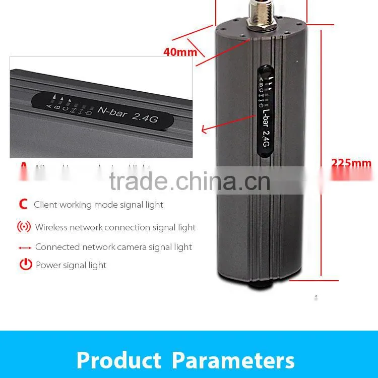 3000m long range Wireless data wifi transmission system