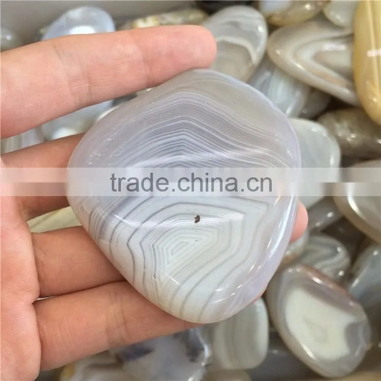 Natural White Agate Slices Wholesale With Irregular Shapes