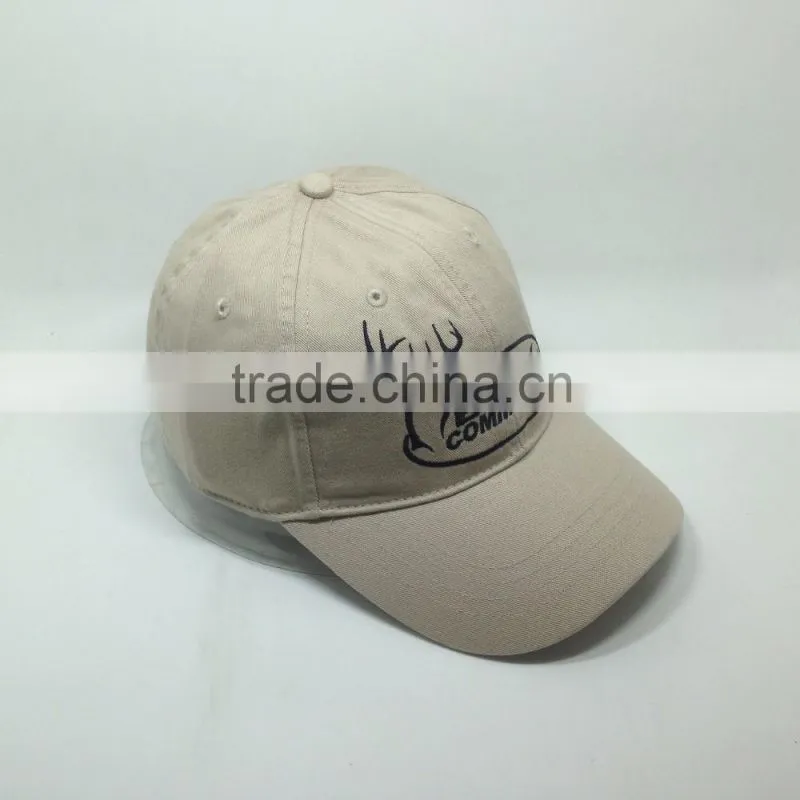 Wholesale cheap custom embroidered logo 6 panel baseball cap